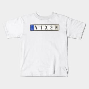 Vixen - License Plate Kids T-Shirt